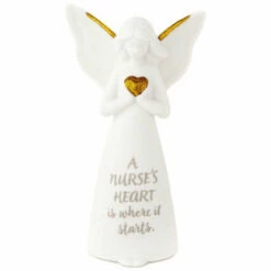 Joanne Eschrich A Nurse's Heart Mini Angel Figurine