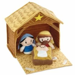 Hallmark Little Bitts™ Nativity And Manger Set, 4 Pieces