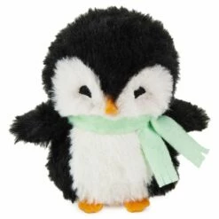 Hallmark Zip-Along Penguin Plush, 4"