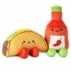Hallmark Large Better Together Taco And Hot Sauce Magnetic Plush, 16" -Hallmark Shop 0001KID1608