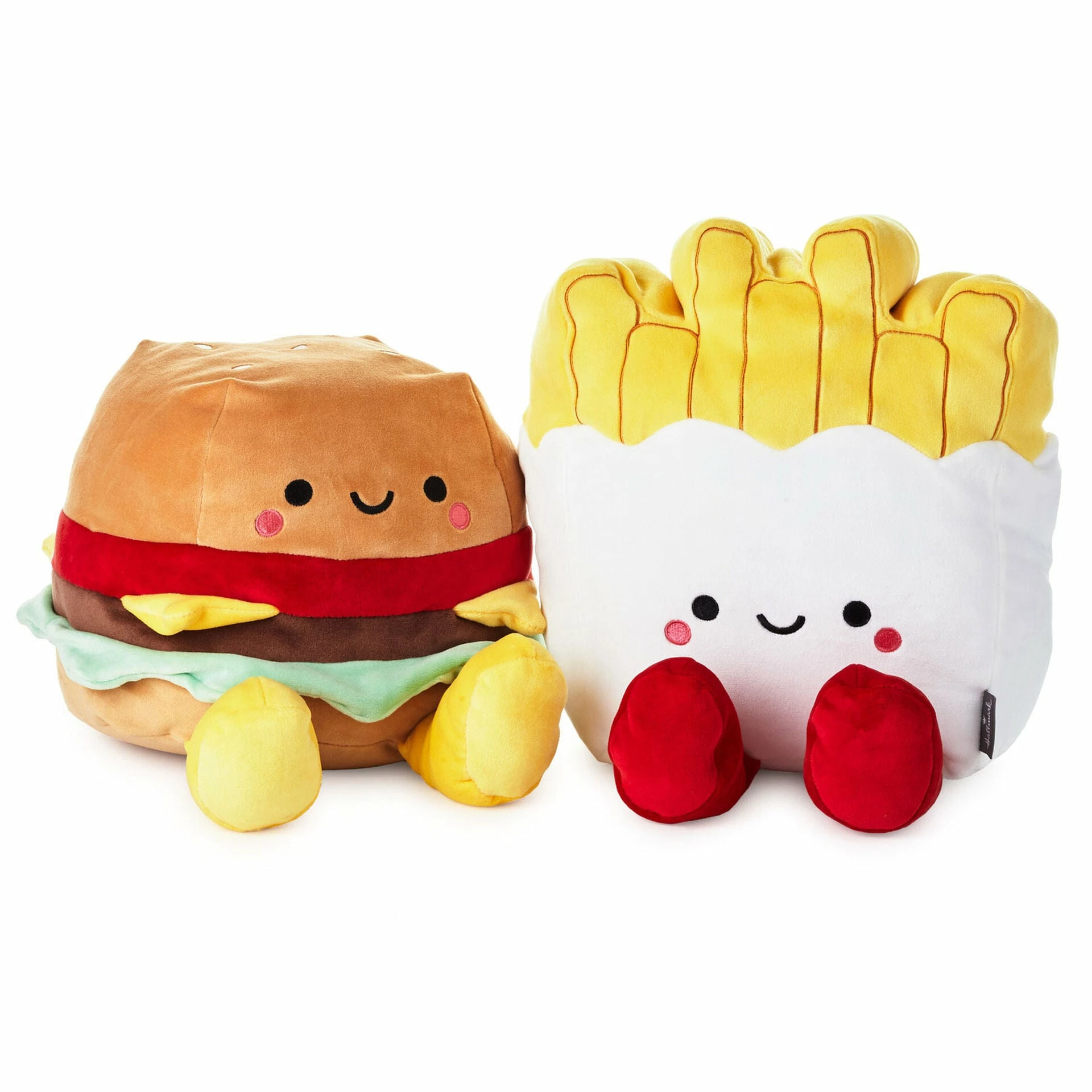Hallmark Large Better Together Burger And Fries Magnetic Plush, 10.25" 3 Hallmark Large Better Together Burger And Fries Magnetic Plush, 10.25"