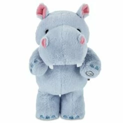Hug 'n' Sing Tootin' Hippo Singing Stuffed Animal With Motion, 10"