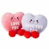 Hallmark Better Together Conversation Hearts Magnetic Plush, 4.75" -Hallmark Shop 1KVL1032