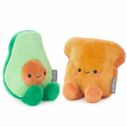 Hallmark Better Together Avocado And Toast Magnetic Plush, 5" -Hallmark Shop Avocado and Toast Magnetic Plush 1KID2091 04