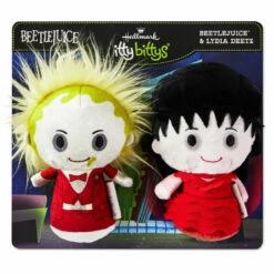 Hallmark Itty Bittys® Beetlejuice™ And Lydia Deetz Plush, Set Of 2 -Hallmark Shop Beetlejuice and Lydia Deetz Plush itty bittys 1KDD2094 03