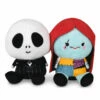 Hallmark Disney Tim Burton's The Nightmare Before Christmas Better Together Jack & Sally Magnetic Plush, 5" -Hallmark Shop Better Together Jack Skellington and Sally Magnetic Plush 1BTG1002 01