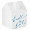 Hallmark Built To Last Ceramic House Figurine, 4" -Hallmark Shop Built to Last Ceramic House Sculpture 1ERL1182 01