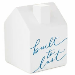 Hallmark Built To Last Ceramic House Figurine, 4"