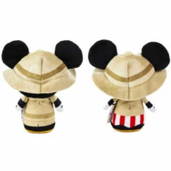Hallmark Itty Bittys® Walt Disney World 50th Anniversary Jungle Cruise Mickey And Minnie Plush, Set Of 3 -Hallmark Shop Disney Jungle Cruise Boat Mickey and Minnie itty bittys 1KDD2118 04