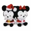 Hallmark Better Together Disney Mickey And Minnie Holiday Magnetic Plush, Set Of 2
