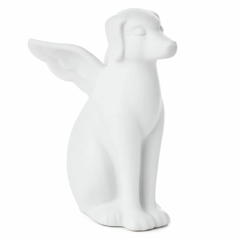 Hallmark Dog Angel Figurine Pet Memorial Gift, 4.25" 3 Hallmark Dog Angel Figurine Pet Memorial Gift, 4.25"