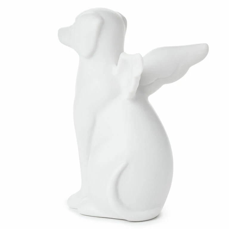 Hallmark Dog Angel Figurine Pet Memorial Gift, 4.25" 4 Hallmark Dog Angel Figurine Pet Memorial Gift, 4.25" - Image 2