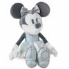 Hallmark Disney 100 Years Of Wonder Minnie Mouse Plush, 15.5" -Hallmark Shop Gray and Iridescent Minnie Mouse Stuffed Animal 1DYG2078 01