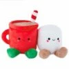 Hallmark Better Together Hot Cocoa And Marshmallow Magnetic Plush, 5" 2 Hallmark Better Together Hot Cocoa And Marshmallow Magnetic Plush, 5" -Hallmark Shop Hot Cocoa Mug and Marshmallow Magnetic Plush 1KCX1073 01