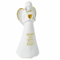 Hallmark Know That You Are Loved Angel Figurine, 8.25"