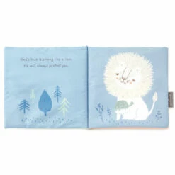 Hallmark The Lion And The Lamb: A Touch & Feel Book About God's Love Cloth Book -Hallmark Shop Lion and Lamb Touch Feel Soft Plush Cloth Book 1BBY4854 03