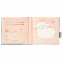 Hallmark The Lion And The Lamb: A Touch & Feel Book About God's Love Cloth Book -Hallmark Shop Lion and Lamb Touch Feel Soft Plush Cloth Book 1BBY4854 04