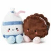 Hallmark Better Together Milk And Cookie Magnetic Plush, 6" -Hallmark Shop Milk Carton and Chocolate Cookie Magnetic Plush 1KID1642 01