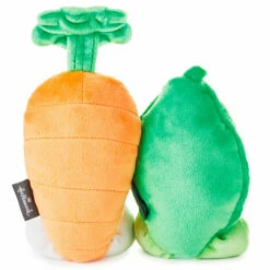 Hallmark Better Together Peas And Carrot Magnetic Plush, 4.5" -Hallmark Shop Peas and Carrot Magnetic Plush 1KET2011 03
