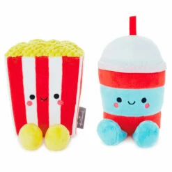 Hallmark Better Together Popcorn And Slushie Magnetic Plush, 5" -Hallmark Shop Popcorn and Slushie Magnetic Plush 1KID2090 03