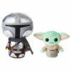 Hallmark Itty Bittys® Star Wars™ The Mandalorian™ And Grogu™ Plush, Set Of 2 -Hallmark Shop Star Wars Mandalorian and Grogu Plush itty bittys 2Pack 1KDD2106 01