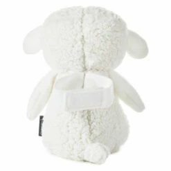 Hallmark Shop -Hallmark Shop White Plush Lamb With Cross Stuffed Animal 1BBY4720 02