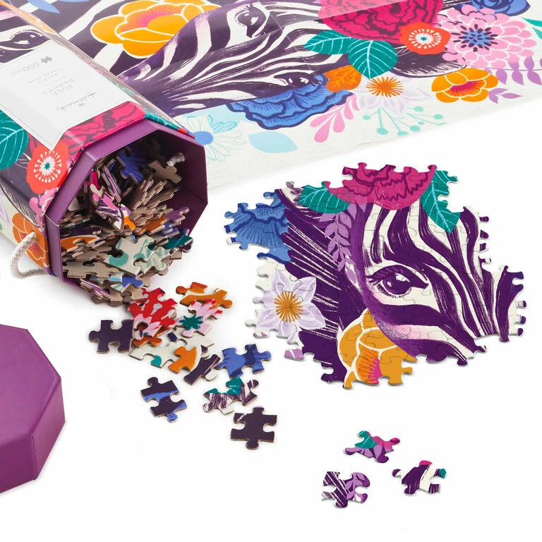 Hallmark Bold Beauty 550-Piece Jigsaw Puzzle 4 Hallmark Bold Beauty 550-Piece Jigsaw Puzzle - Image 2
