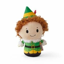 Hallmark Itty Bittys® Elf Buddy The Elf™ Plush With Sound