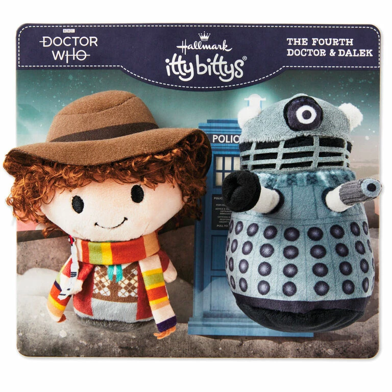 Hallmark Shop 33 Hallmark Shop -Hallmark Shop Doctor Who Fourth Doctor and Dalek Plush itty bittys 1KDD2078 03